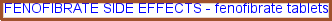 cholesterol high, fenofibrates